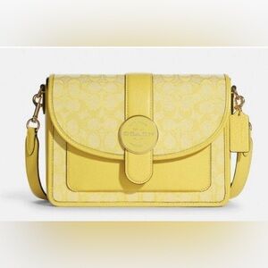 COACH Lonnie crossbody in Signature Jacquard
